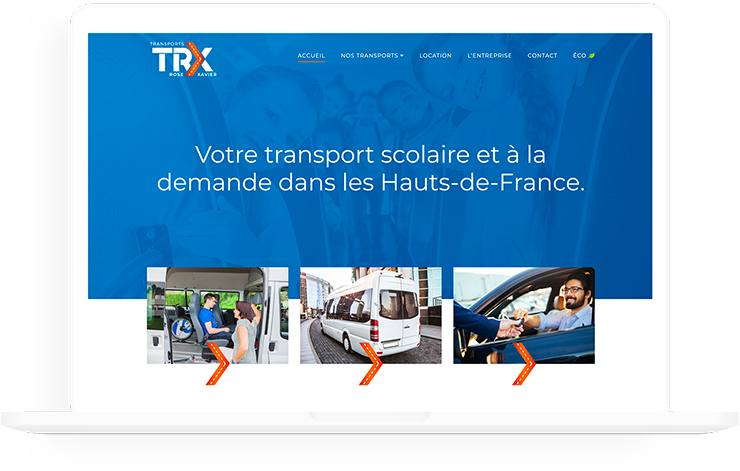 Création du site TRX by UNID